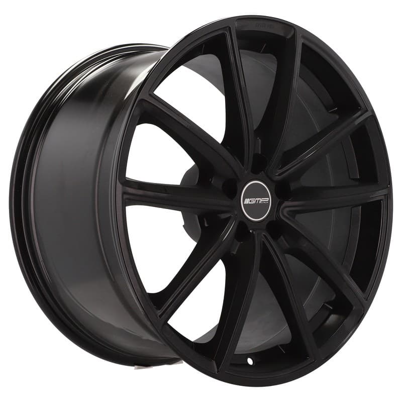 4 jantes 9.5 20 5x130 noir brillant
