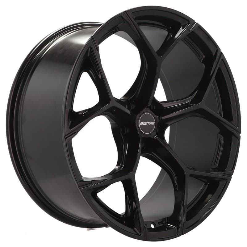 4 jantes 8.5 19 5x112 noir brillant