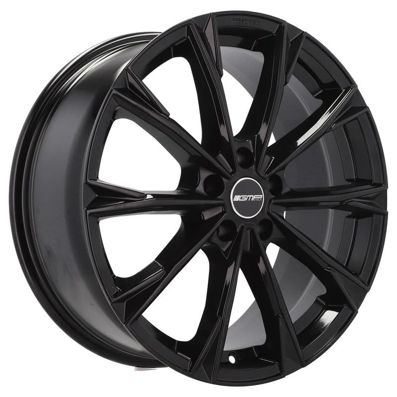 4 jantes 8.0 19 5x112 noir brillant
