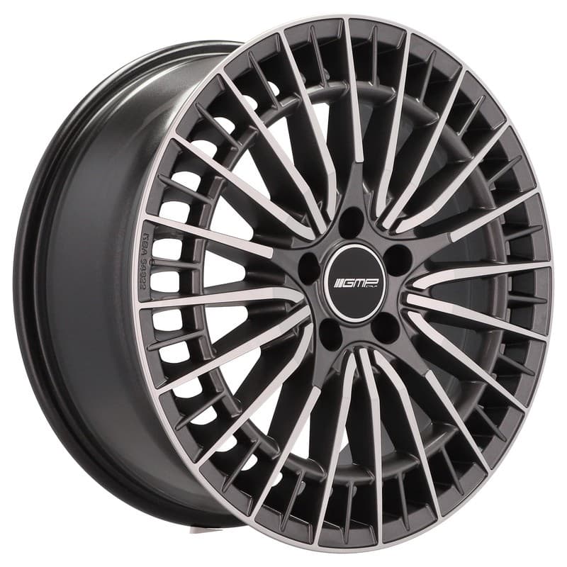 4 jantes 9.0 20 5x112 gris brillant
