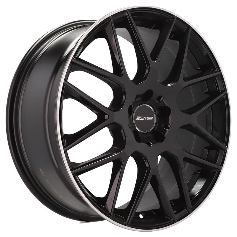 4 jantes 9.5 20 5x112 noir brillant