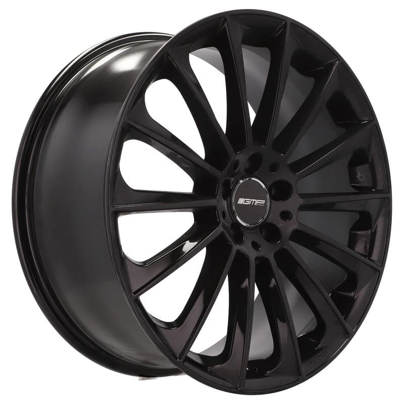 4 jantes 8.5 19 5x112 noir brillant