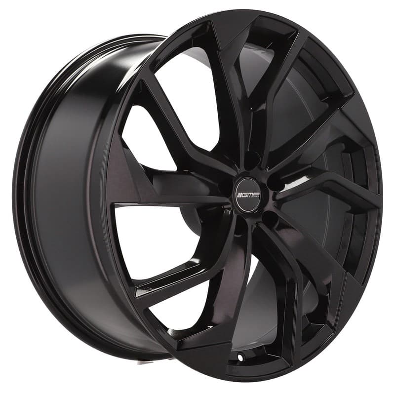 4 jantes 8.5 19 5x112 noir brillant
