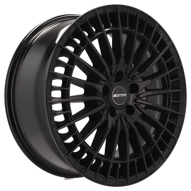4 jantes 8.0 19 5x112 noir brillant
