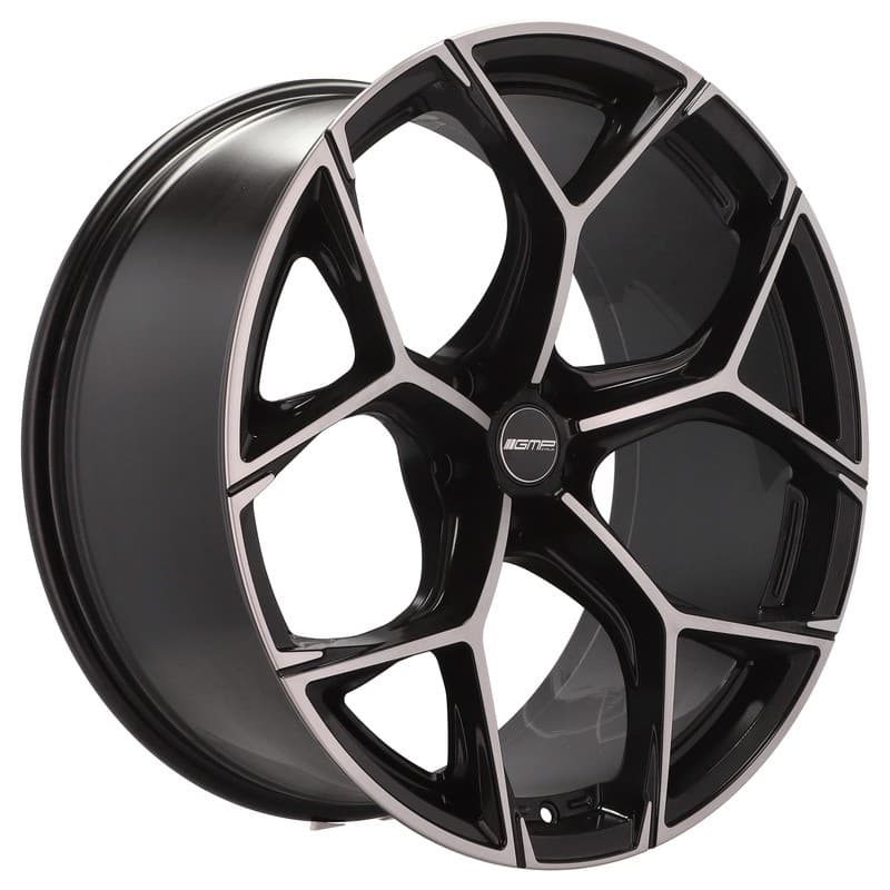 4 jantes 8.0 18 5x112 noir brillant