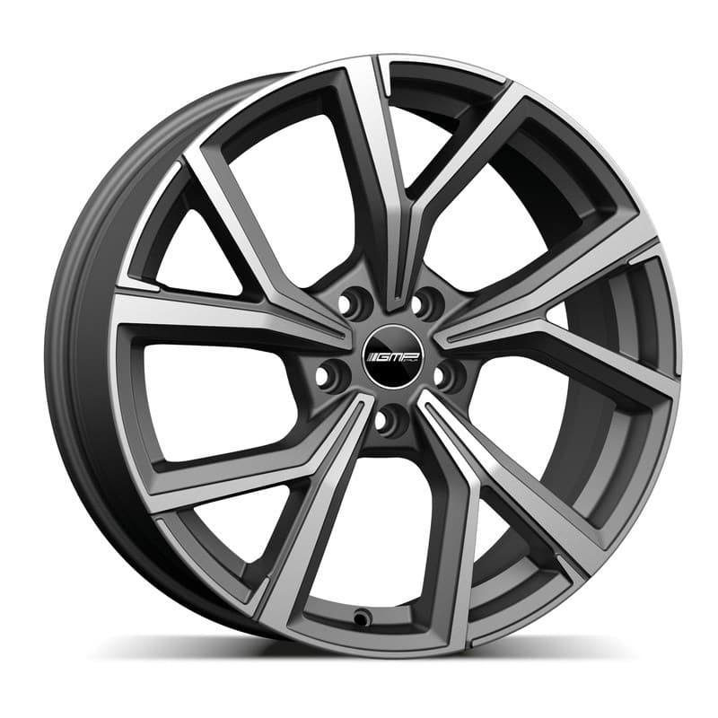 4 jantes 7.5 18 5x112 gris mat