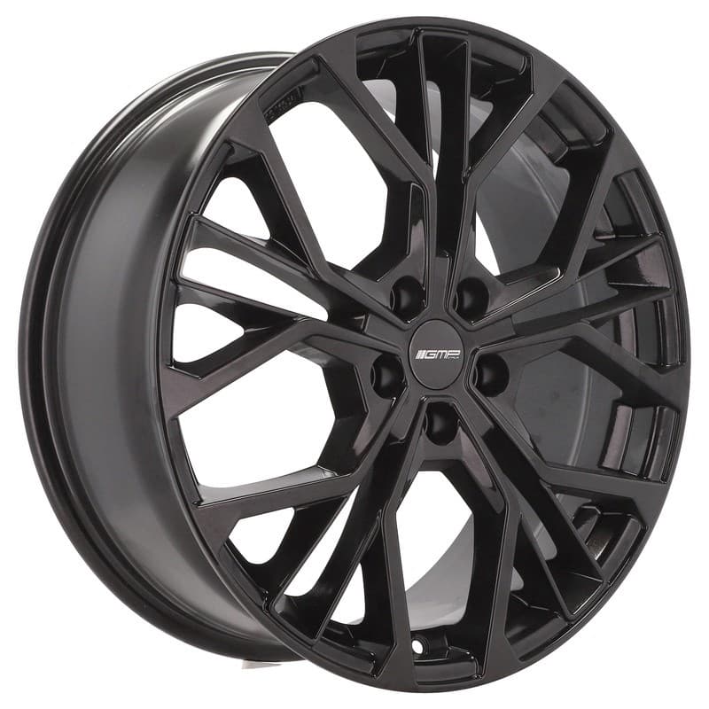 4 jantes 7.5 18 5x114.3 noir brillant