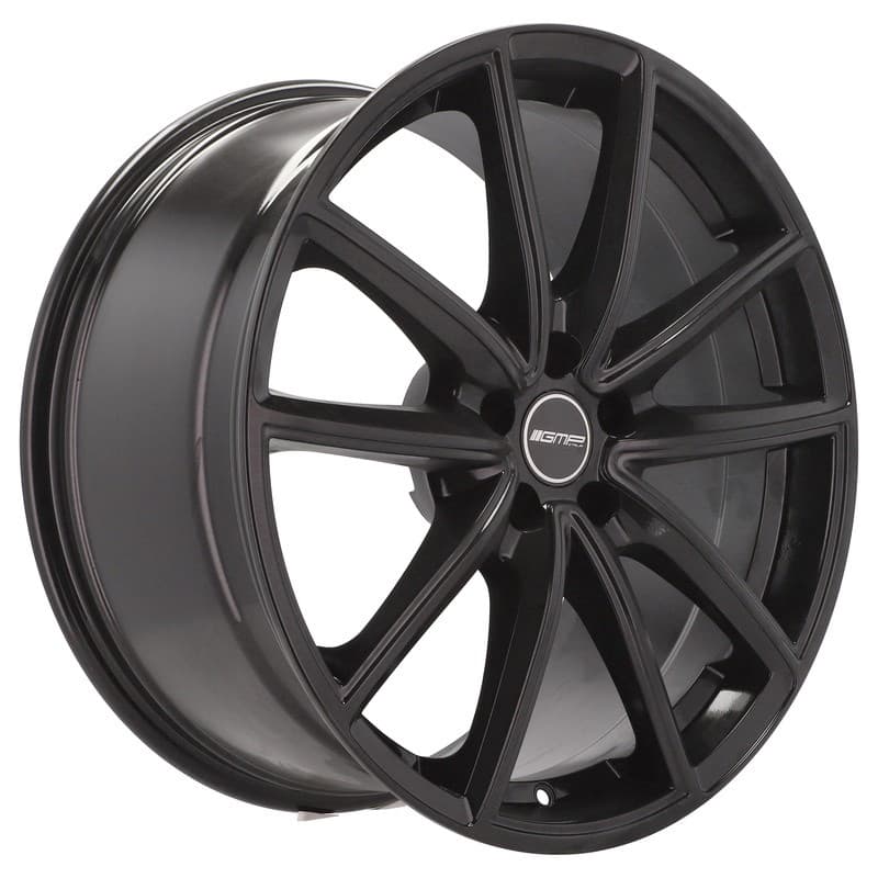 4 jantes 9.5 20 5x130 noir brillant