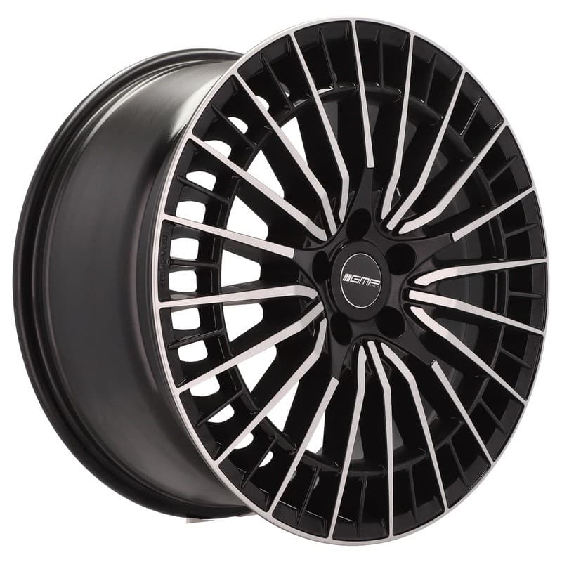 4 jantes 8.0 19 5x112 noir brillant