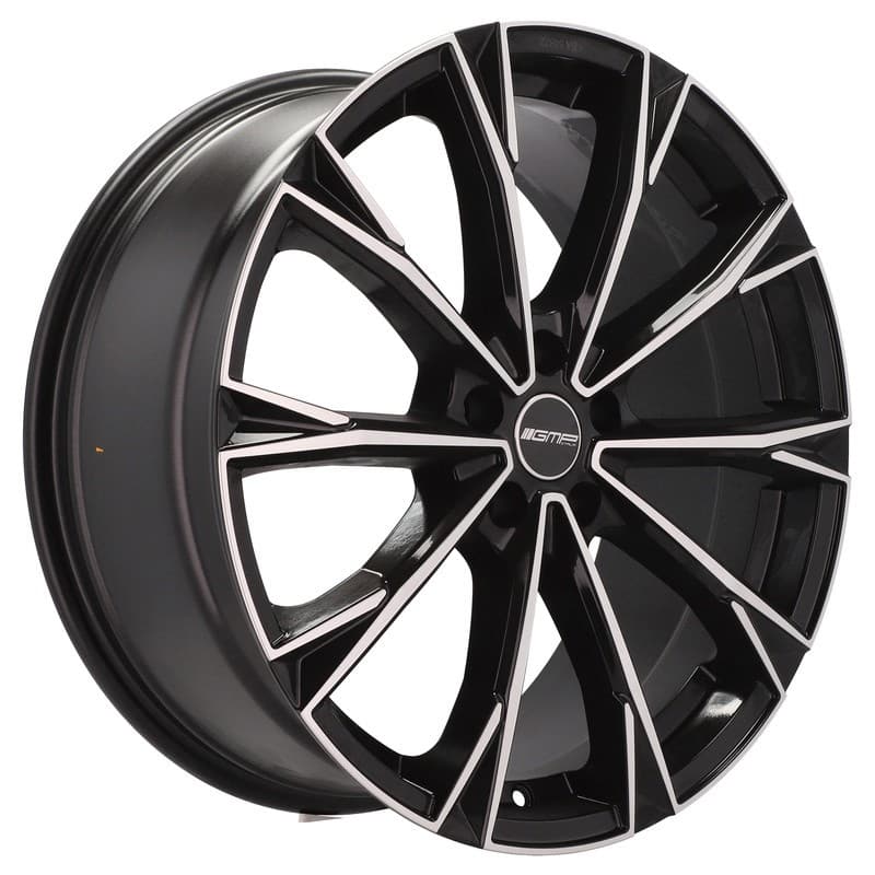 4 jantes 8.5 20 5x114.3 noir brillant