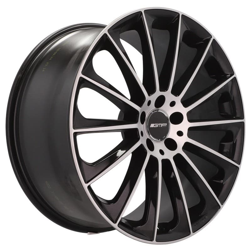 4 jantes 8.5 19 5x112 noir brillant