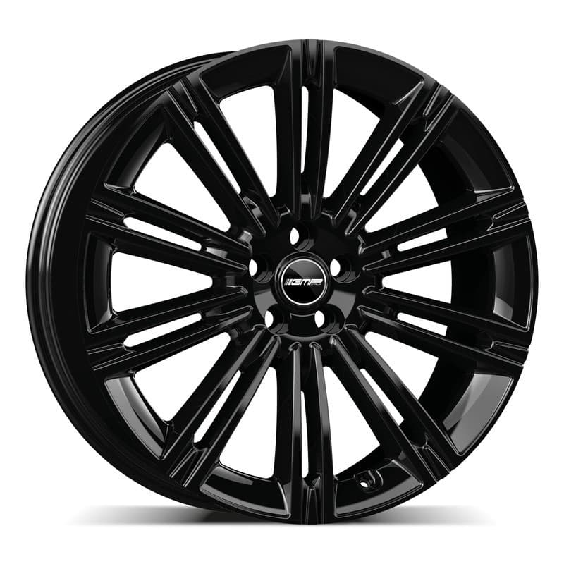 4 jantes 9.5 23 5x120 noir brillant