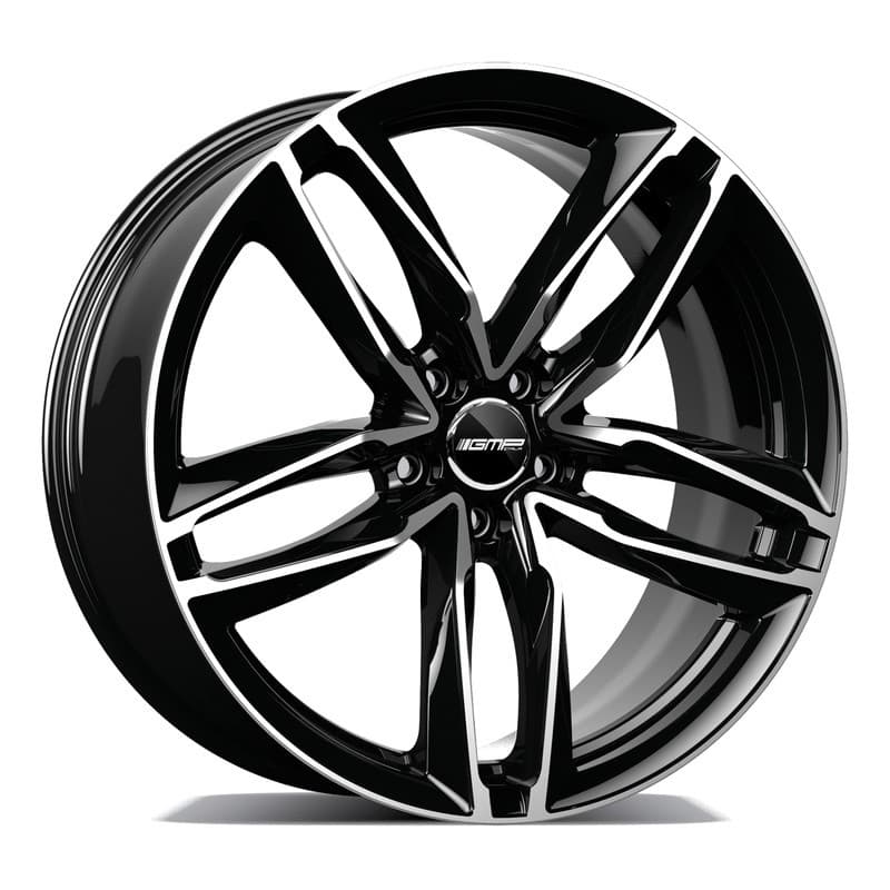 4 jantes 8.5 19 5x112 noir brillant