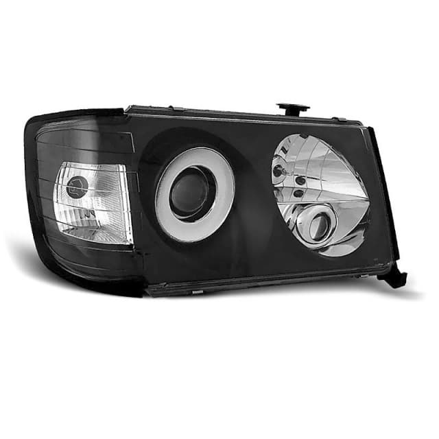 Phares noirs s'adaptent à mercedes w124 01.85-04.93