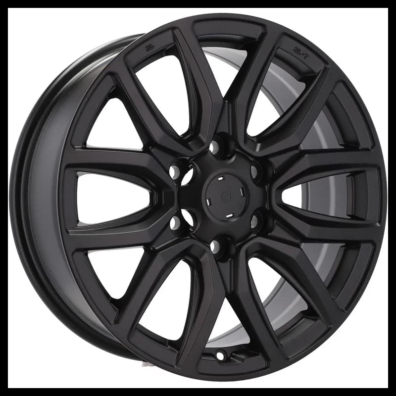 4 jantes 7.5 18 6x139.7 noir brillant