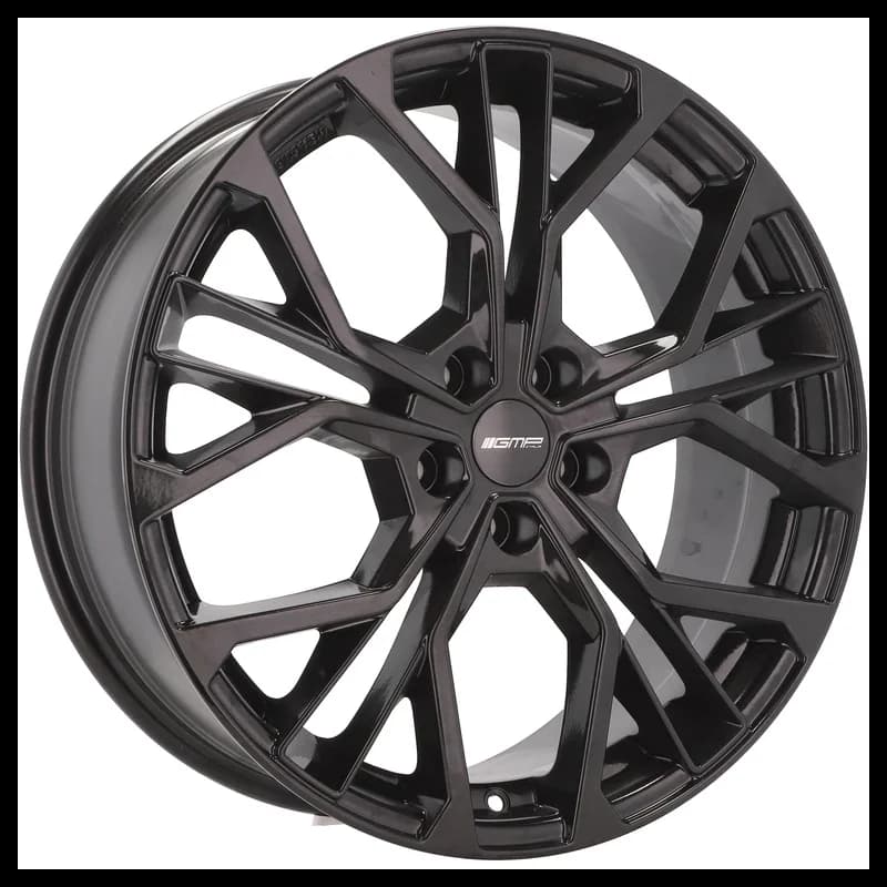 4 jantes 7.5 18 5x112 noir brillant