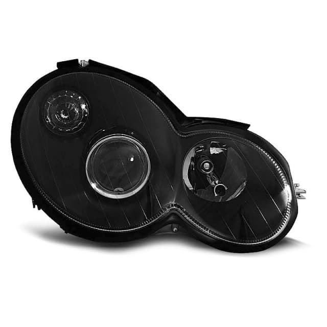 Phares noirs s'adaptent à mercedes cl203 c-classe 00-04