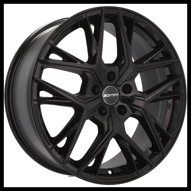 4 jantes 7.5 18 5x112 noir brillant