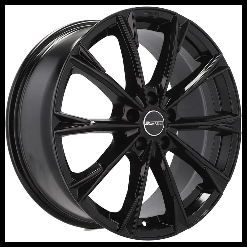 4 jantes 8.0 19 5x114.3 noir brillant