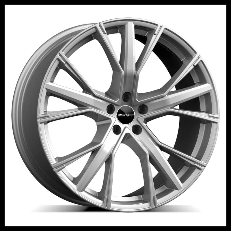 4 jantes 9.0 20 5x112 argent brillant