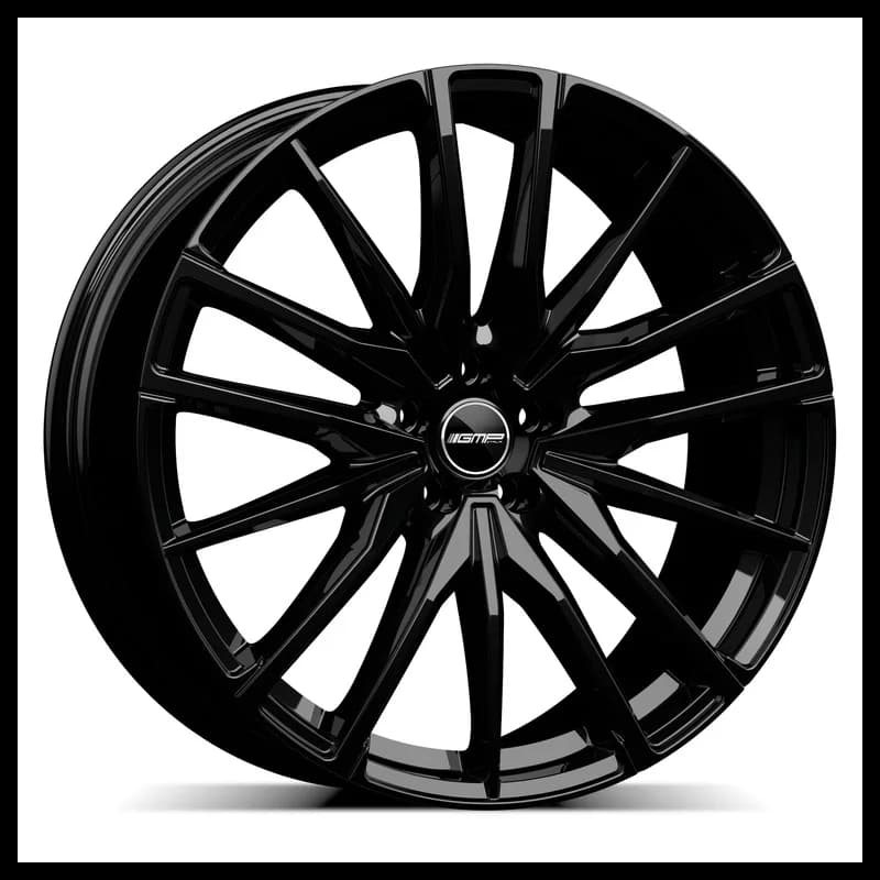 4 jantes 9.0 21 5x112 noir brillant