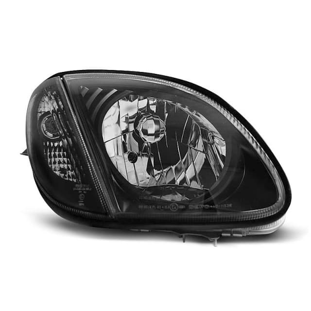 Phares noirs s'adaptent à mercedes r170 slk 04.96-04