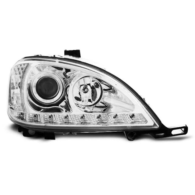 Phares de jour chrome s'adapte à mercedes w163 ml m-classe 09.01-05