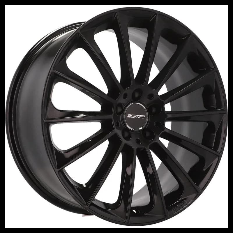 4 jantes 8.5 19 5x112 noir brillant