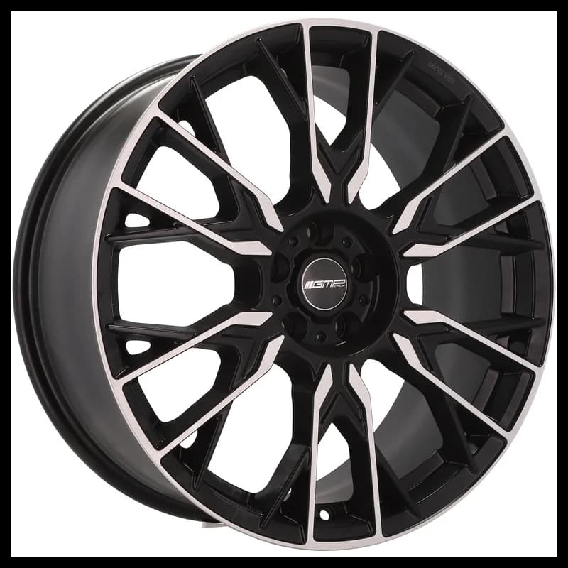4 jantes 9.5 20 5x112 noir brillant