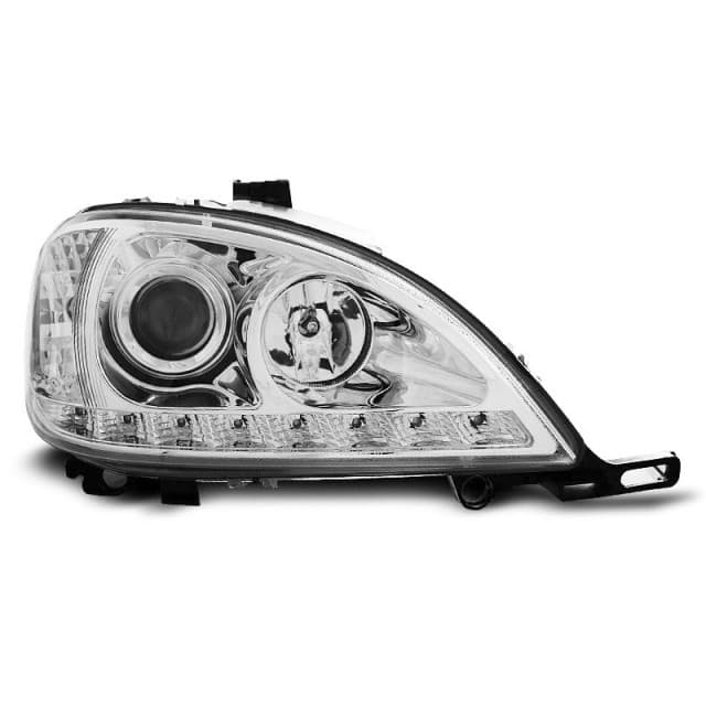 Phares de jour chrome s'adapte à mercedes w163 ml m-classe 03.98-08.01