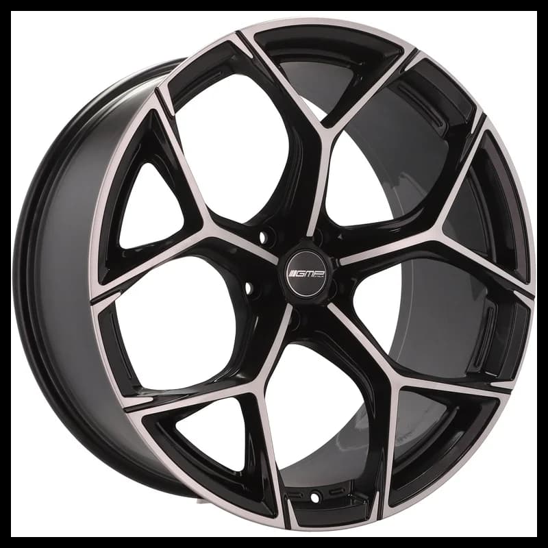 4 jantes 9.0 21 5x112 noir brillant