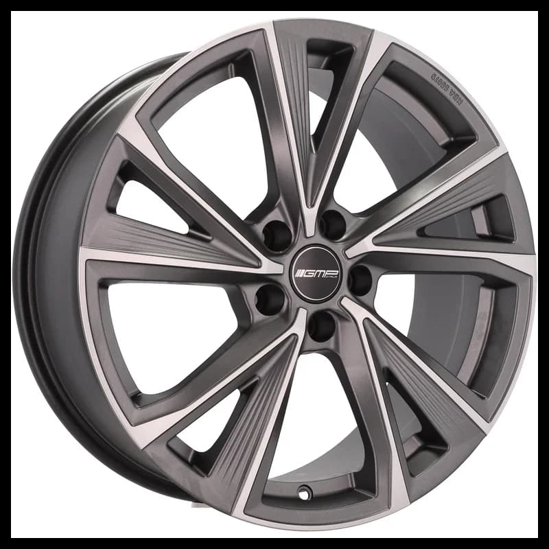 4 jantes 8.0 18 5x112 gris mat