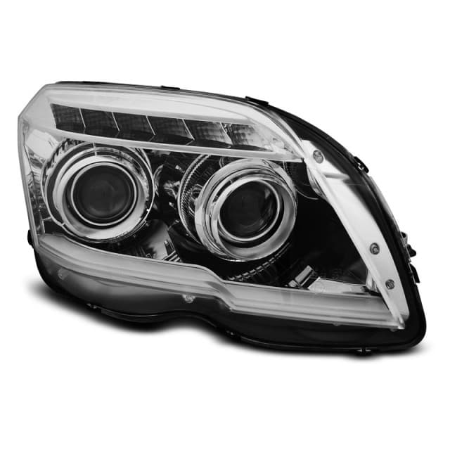 Tube de phare chrome s'adapte à mercedes glk x204 06.08-08.12