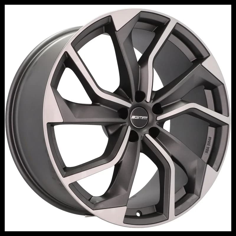 4 jantes 8.5 19 5x112 gris mat