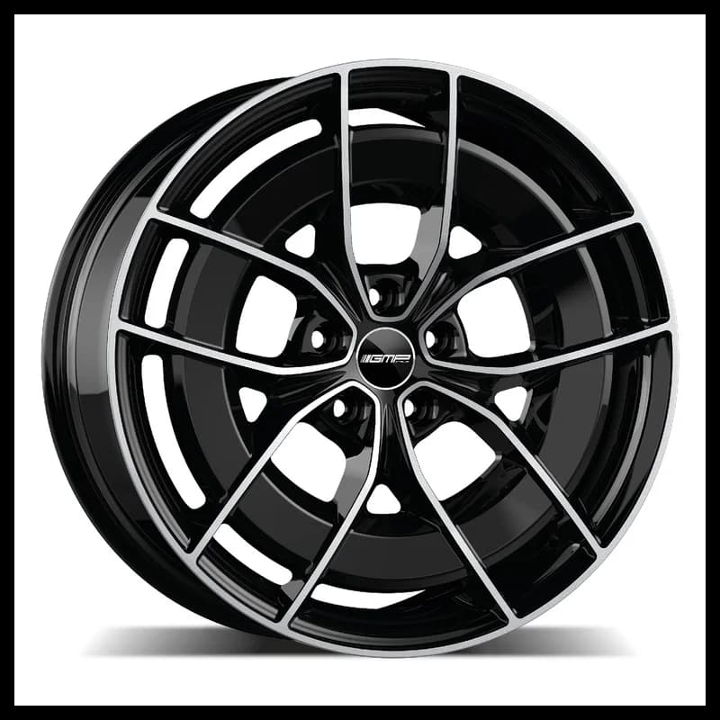 4 jantes 9.5 21 5x112 noir brillant