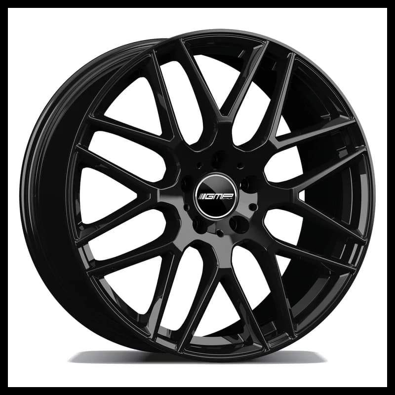 4 jantes 8.5 20 5x112 noir brillant
