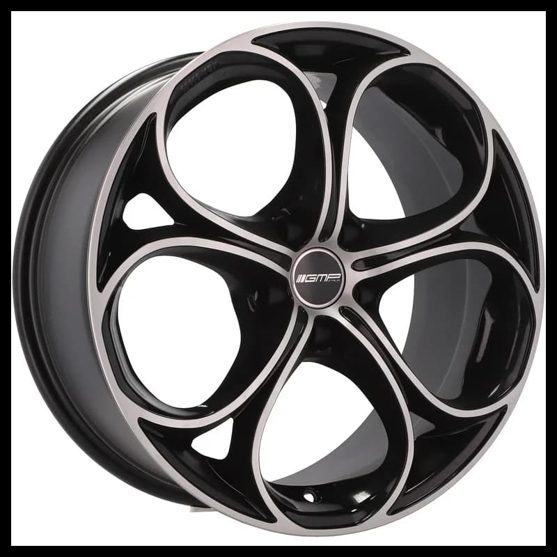 4 jantes 8.0 19 5x110 noir brillant