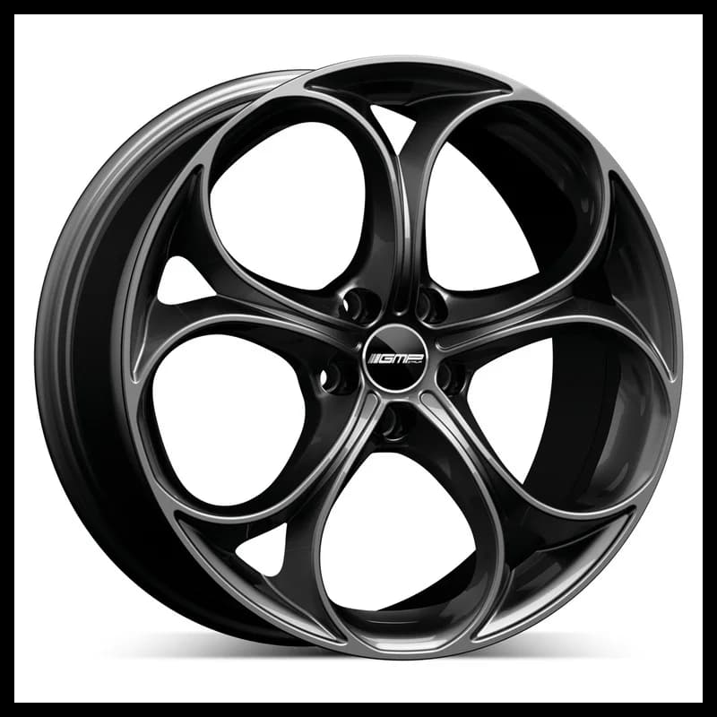 4 jantes 8.0 19 5x110 gris brillant