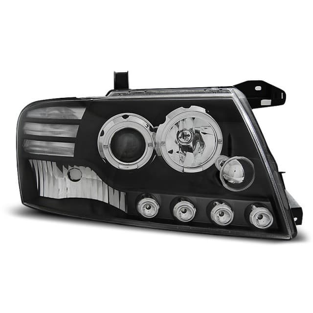 Mitsubishi pajero v60 00-06 yeux d'ange noirs