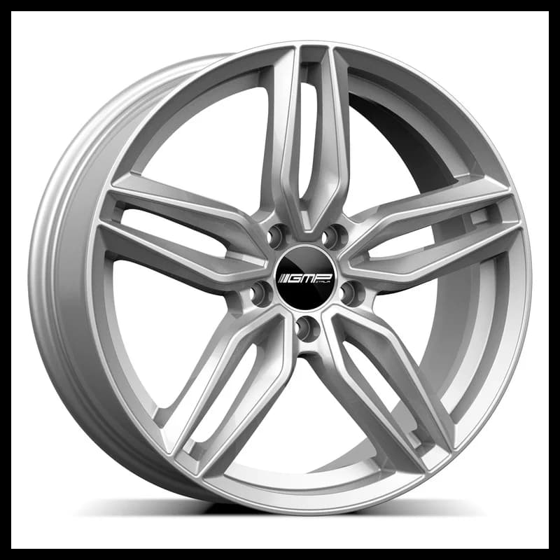 4 jantes 8.5 20 5x112 argent brillant