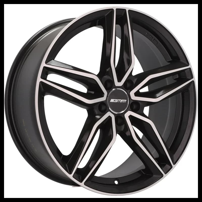 4 jantes 8.5 20 5x112 noir brillant