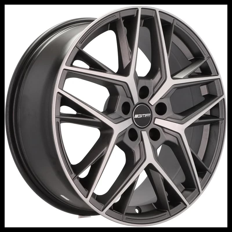 4 jantes 8.5 20 5x112 gris mat