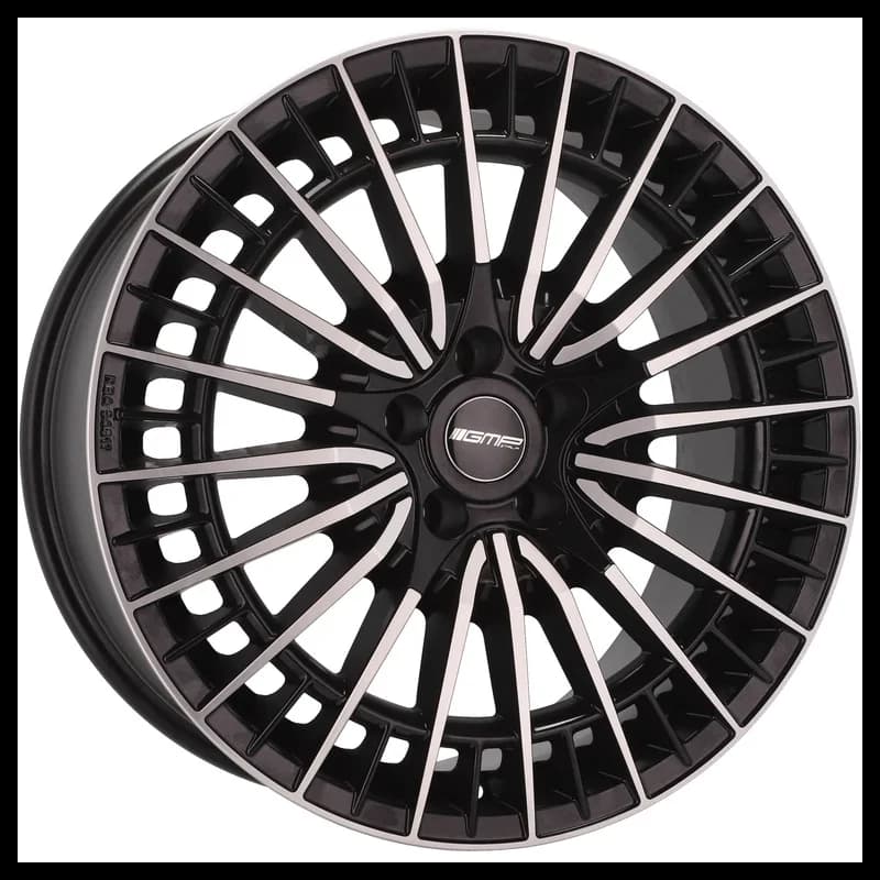 4 jantes 8.0 19 5x112 noir brillant