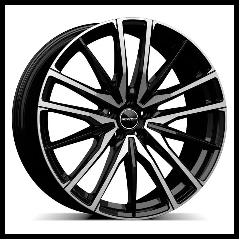 4 jantes 9.0 21 5x112 noir brillant