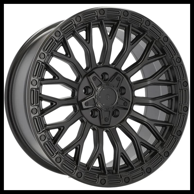 4 jantes 9.0 20 5x127 noir mat