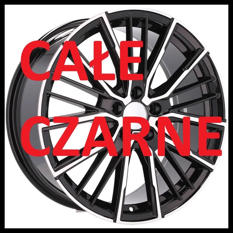 4 jantes 8.0 19 5x112 design bmw noir brillant