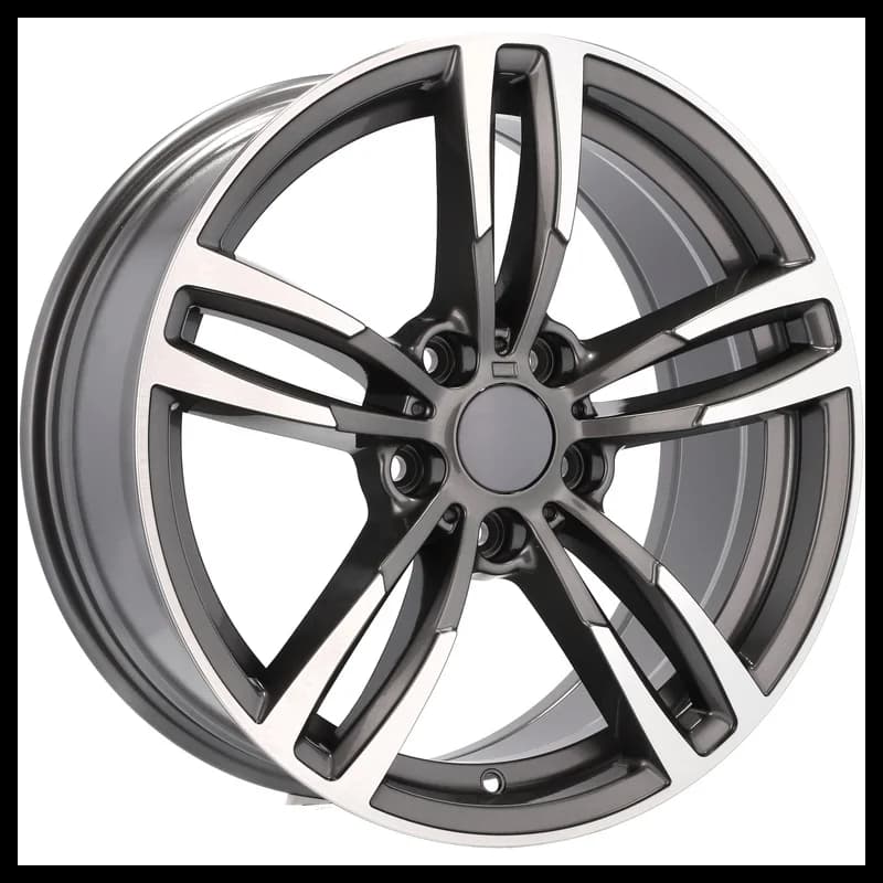 4 jantes 7.0 16 5x120 design bmw gris brillant