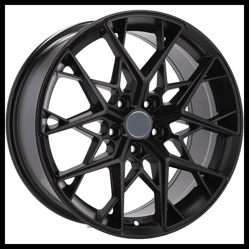 4 jantes 7.5 17 5x114.3 noir mat