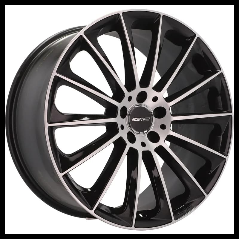 4 jantes 8.5 19 5x112 noir brillant