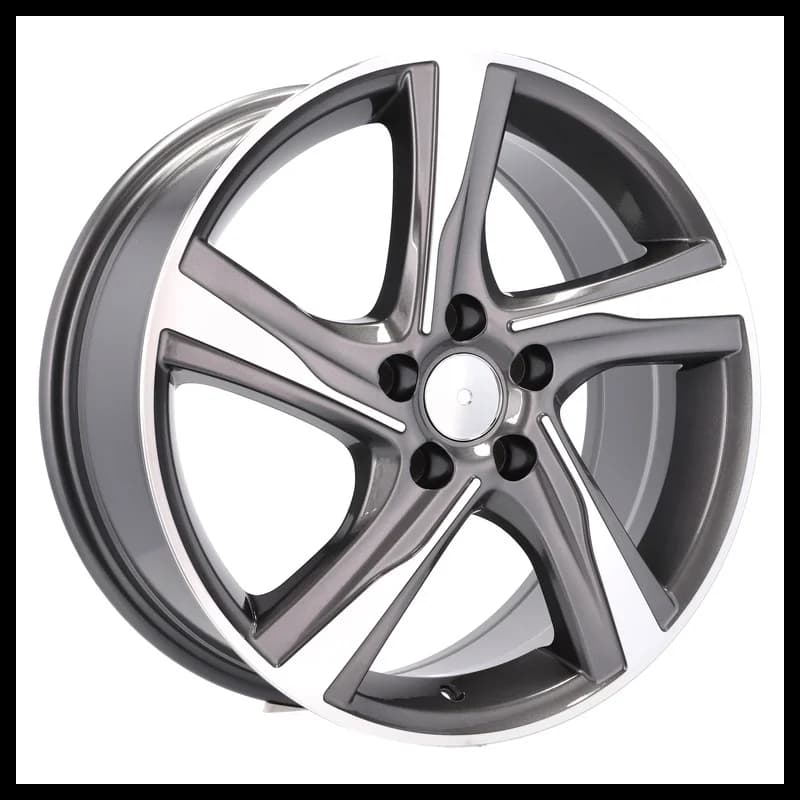4 jantes 7.5 18 5x108 design volvo gris brillant